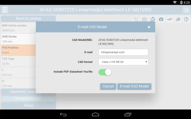 CAD Models android App screenshot 0